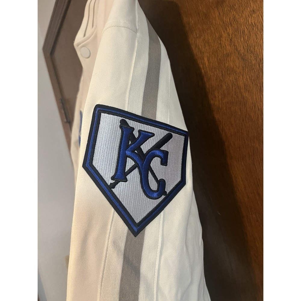 Kansas City Royals Cooperstown Collection Varsity Jacket-Pro Standard Men's L - Picture 5 of 11